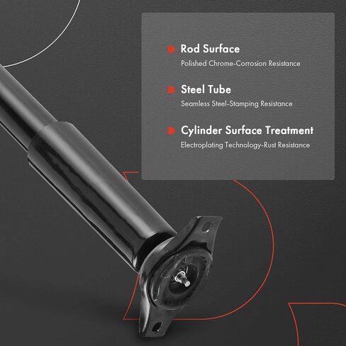 A-Premium Rear Shock Absorber Compatible with Volvo XC60 2010-2017, Driver and Passenger Side 2-PC Set in Saudi Arabia