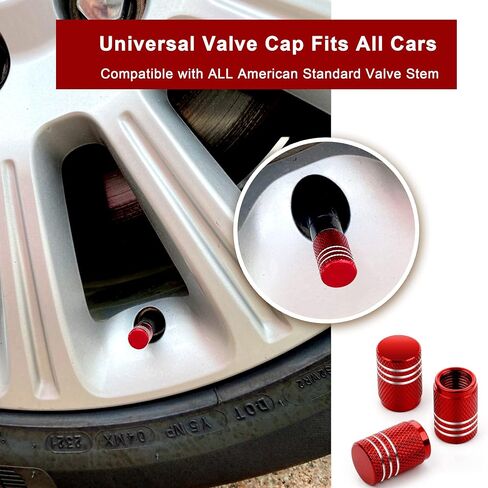 Car Tire Valve Stem Caps Cover,Wheel Tire Caps 5 Pack, Universal Valve Stem Covers with O Rubber Ring,Corrosion Resistant Leak-Proof,Tire Air Caps Cover for Cars Suvs Bikes Trucks Motorcycles Blue in Saudi Arabia