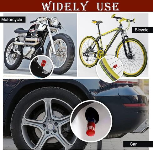 Car Tire Valve Stem Caps Cover,Wheel Tire Caps 5 Pack, Universal Valve Stem Covers with O Rubber Ring,Corrosion Resistant Leak-Proof,Tire Air Caps Cover for Cars Suvs Bikes Trucks Motorcycles Blue in Saudi Arabia