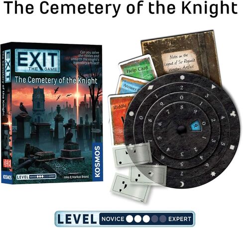 EXIT: The Game 4-Pack Escape Room Bundle | Season 4 | Theft on the Mississippi | Stormy Flight | Cemetery of the Knight | Enchanted Forest | Family-Friendly, Cooperative Game | 1 to 4 Players in Saudi Arabia