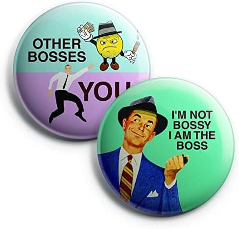 أزرار Pinback بتصميمات مضحكة وجذابة (عبوة من 10 قطع) in Kuwait