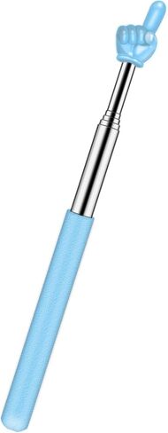 Retractable Teacher Pointer for Classroom Kids Reading, Dumero Extendable Finger Pointer Stick, School Collapsible Telescoping Long Hand Pointing Stick, Classroom Must Have Supplies Essentials, Purple in Kuwait