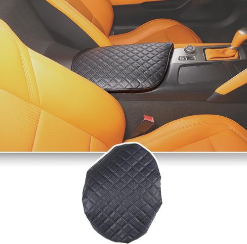 Center Console Armrest Cover for Chevrolet Corvette C7 2014-2019, Centre Armrest Seat Box Cover, Armrest Arm Rest Pad, Middle Consoles Cushion Protector Mat (Fabric) in Saudi Arabia