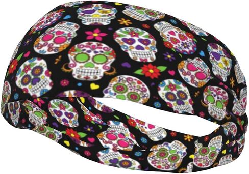 Unisex Mens Womens Headband Sports Sweatbands Hair Band for Running, Workout, Gym, Cycling, Tennis, Yoga in Saudi Arabia