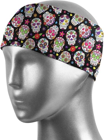 Unisex Mens Womens Headband Sports Sweatbands Hair Band for Running, Workout, Gym, Cycling, Tennis, Yoga in Saudi Arabia