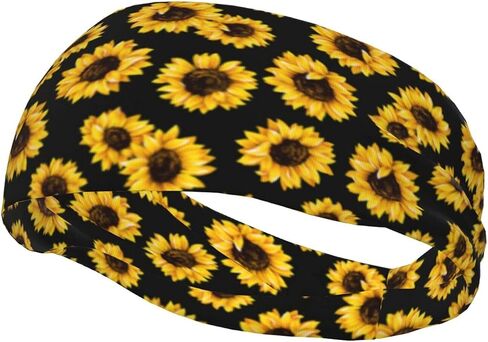 Unisex Mens Womens Headband Sports Sweatbands Hair Band for Running, Workout, Gym, Cycling, Tennis, Yoga in Saudi Arabia