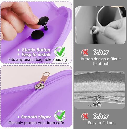 Phone Holder for Bogg Bag, Momlife Charms for Bogg bag,Soft Silicone Insert Accessories and Attachment Compatible with All Bogg Bags, Black in Saudi Arabia