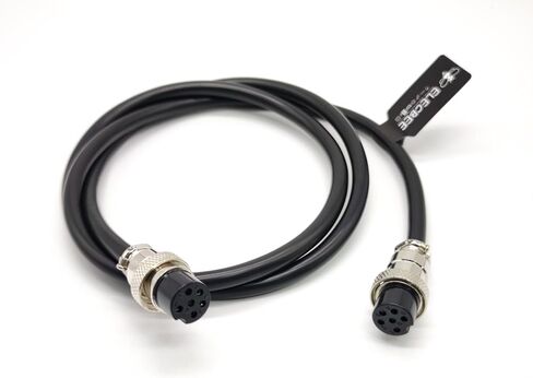 GX16 Double Female Electrical Plug Female to Female Circular Aviation Connector with Cable 1M (4 Pin) in Kuwait