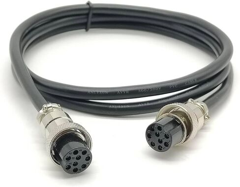 GX16 Double Female Electrical Plug Female to Female Circular Aviation Connector with Cable 1M (4 Pin) in Kuwait