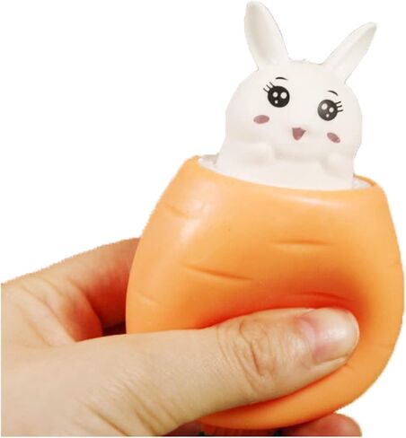 Net Red Stump Squirrel - Squeeze Cup Pinch Le Super Germination Vent Decompression Artifact Toy (Stump Squirrel) in Saudi Arabia