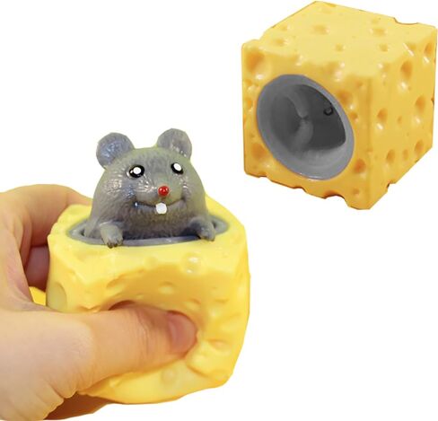 Net Red Stump Squirrel - Squeeze Cup Pinch Le Super Germination Vent Decompression Artifact Toy (Stump Squirrel) in Saudi Arabia