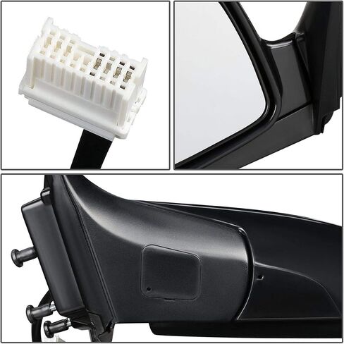 DNA Motoring OEM-MR-HY1320191 Factory Style Powered+Heated Driver/Left Side View Door Mirror in Saudi Arabia