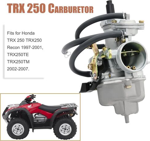 KELEN TRX 250 Carburetor Carb متوافق مع Honda TRX 250 TRX250 Recon TRX250TM TRX250TE ATV Carb Carburator، TRX 250 TRX250TM Carburetor Kit in Saudi Arabia