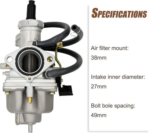 KELEN TRX 250 Carburetor Carb متوافق مع Honda TRX 250 TRX250 Recon TRX250TM TRX250TE ATV Carb Carburator، TRX 250 TRX250TM Carburetor Kit in Saudi Arabia