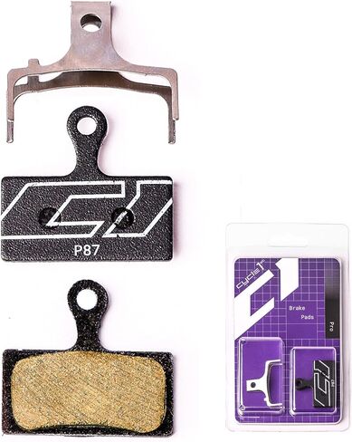 Bike Disc Brake Pads Compatible with/Replacement for Shimano XTR XT SLX Deore Alfine FSA K-Force Afterburner Rever MCX1-Braking Stability for Road/Mountain Bikes 87 in Saudi Arabia