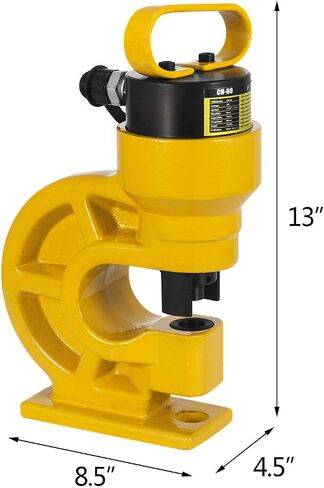 Happybuy CH-70 Hydraulic Hole Punching Tool 35T Hole Digger Force Puncher Smooth Hole Puncher for Iron Plate Copper Bar Aluminum Stainless Steel in Kuwait