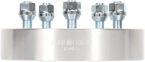 محول عجلة ECCPP 4X 1.5 بوصة 5 العروة 5x5.5 إلى 5x4.5 87.1 مم 1/2 بوصة × 20 يناسب 2005-2010 لدودج داكوتا 2003-2006 لمحولات عجلة فورد E-150 in Saudi Arabia