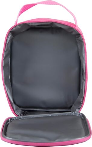 FUEL Lunch Backpack Set Water Resistant Dome Bookbag Bag Soft Reusable Insulated Cooler Lunch Box Thermal Travel Office Lunch Bag, Orange & Black in Kuwait
