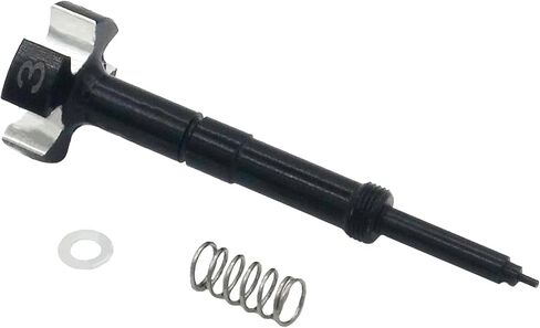Air Fuel Mixture Screw CNC Adjust Carb FCR Air Screw Compatible with KEIHIN Carburetor Four-Strokes FCR Carbs Motorcross Motorcycle (Red) in Saudi Arabia