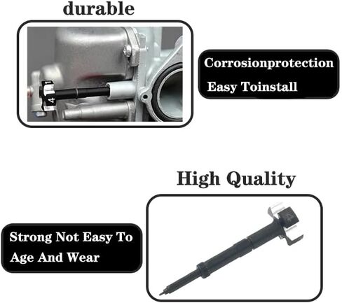 Air Fuel Mixture Screw CNC Adjust Carb FCR Air Screw Compatible with KEIHIN Carburetor Four-Strokes FCR Carbs Motorcross Motorcycle (Red) in Saudi Arabia
