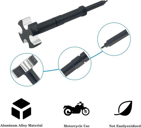 Air Fuel Mixture Screw CNC Adjust Carb FCR Air Screw Compatible with KEIHIN Carburetor Four-Strokes FCR Carbs Motorcross Motorcycle (Red) in Saudi Arabia