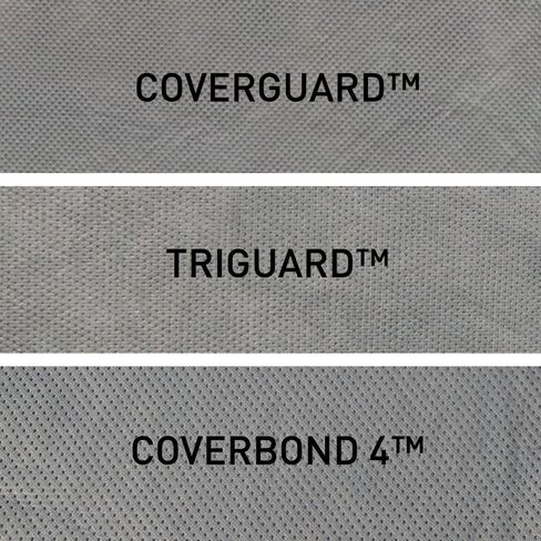Coverking UVCCAR3I98 Universal Fit Car Cover for Sedan Length 14.3 ft. to 16.8 ft. - Triguard Light Weather Outdoor (Gray) in Saudi Arabia