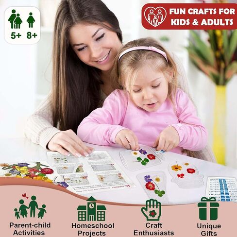 مجموعة الإشارات المرجعية للزهور المجففة، ملصقات عشبية العالم في زجاجة، إشارة مرجعية شفافة DIY لصناعة الزهور المضغوطة، مجموعة صنع الإشارات المرجعية الشفافة من ميسون 20 قطعة in Kuwait