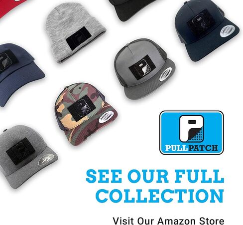 Pull Patch Flat Bill Premium Snapback Hat | Black Baseball Tactical Cap | 2x3 in Loop Surface to Attach Morale Patches in Saudi Arabia