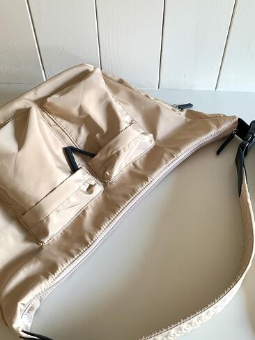 Women Nylon Crossbody Bag Casual Shoulder Handbag Tote Bag Fashionable Sling Bag Multipocket with Bonus set of earrings in Saudi Arabia