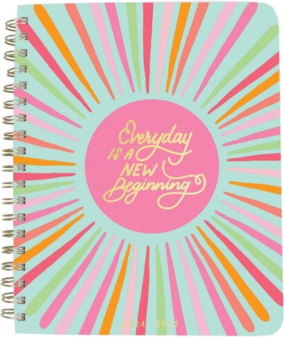 Mary Square For I Know The Plans I Have For You Declares The Lord Teal Blue Floral 7 x 9 Paper 12-month Tabbed Layout Calendar Schedule Planner Notebook in Saudi Arabia