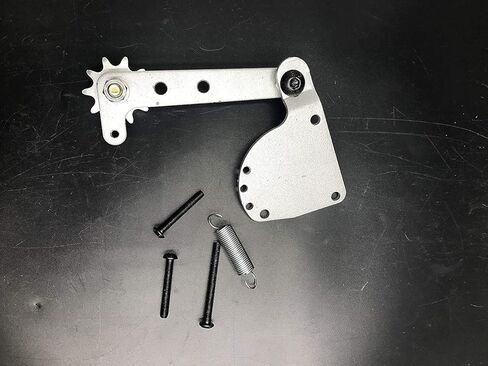 48cc/50cc/66cc/80cc نموذج جديد مجموعة شداد سلسلة الربيع ومجموعة بديلة من شداد سلسلة البكرة الخامل - مجموعة عجلات من النايلون - دراجة بمحرك تعمل بالغاز in Kuwait