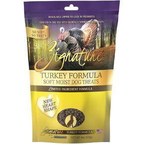 Zignature Turkey Soft Moist Treats for Dogs