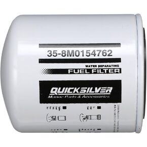 Quicksilver 8M0154762 Water Separating Fuel Filter for Various Marine Engines