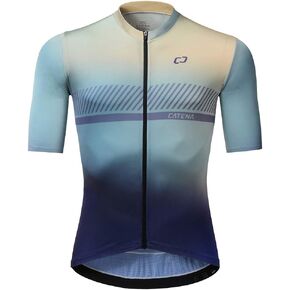 CATENA Men's Cycling Jersey Sports Professional Short Sleeve Breathable Bike Shirt Bicycle Tight Clothing Quick Dry