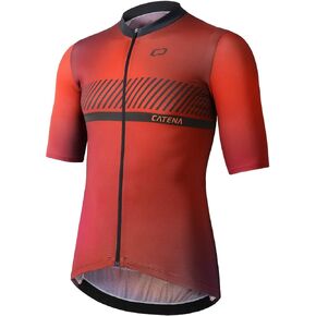 CATENA Men's Cycling Jersey Sports Professional Short Sleeve Breathable Bike Shirt Bicycle Tight Clothing Quick Dry