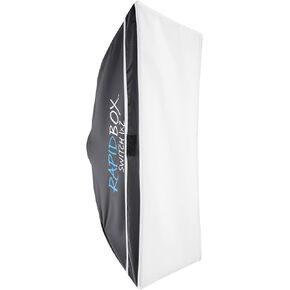 Westcott Rapid Box Switch 1x2 Portable Photography Studio and On Location Stripbank Softbox - Compatible with Multiple Photography Lighting Brands
