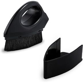 Auto Tire Brush, Tire Applicator Brush with High Density Bristles Reusable Tire Shine Applicator Brush Portable Car Brush with Handle for Car Cleaning Supplies (Black)