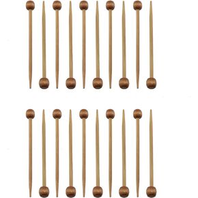 ZZHXSM 20PCS Marker Needle Knitting Accessory Single Head Knitting Needle 70x6MM Mini Woolen Knitting Locator Needle Suitable for DIY Craft