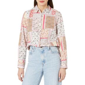 Foxcroft Women's Ava Long Sleeve Antique Scarf Blouse