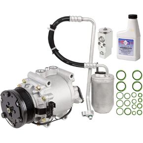 AC Compressor & A/C Repair Kit For Ford Five Hundred 500 Mercury Montego 2005 2006 2007 - BuyAutoParts 60-80374RK New