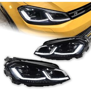 Golf MK7 Headlight Upgrade to MK7.5 Style is suitable for 2013-2017 Volkswagen 7th generation golf front car lights