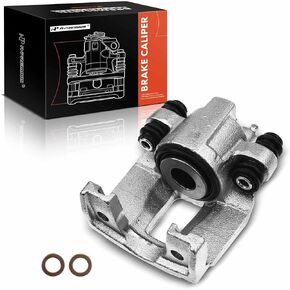 A-Premium Disc Brake Caliper Assembly Without Bracket Compatible with Select Ford, Lincoln and Mercury Models - Crown Victoria 1996-2002, Grand Marquis 1998-2002, Town Car 2001-2002 4.6L - Rear