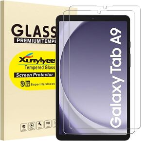 2-Pack, Screen Protector for Samsung Galaxy Tab A9 (8.7 inch) SM-X110/ SM-115 Tempered Glass Film Anti-Scratch Easy Installation