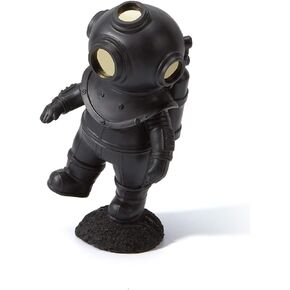 HAUCOZE Diver Figurine Decor Modern Sculpture Arts Home Statue Table Centerpiece Crafts Polyresin Gifts 7.5 inch