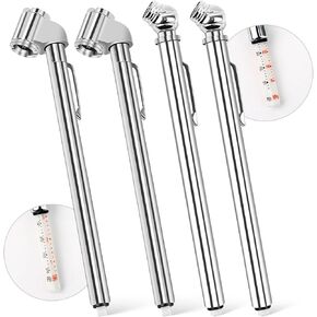 4 عبوات من قياس ضغط الإطارات بالقلم الرصاص، رأس مزدوج 10-120 رطل لكل بوصة مربعة و0-50 رطل لكل بوصة مربعة قياس هواء برأس واحد ضغط الإطارات شديد التحمل للسيارات والشاحنات والدراجات النارية وRVS والدراجات in Kuwait