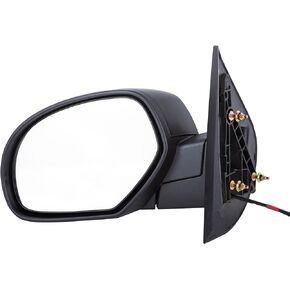 Side Mirror Fits for 2007-2013 for Chevy Silverado 1500 2500 HD 3500 HD,for GMC Sierra 1500 2500 HD Yukon/Yukon XL 1500 Power Heated Manual Folding Front Left Driver Side Door Mirror