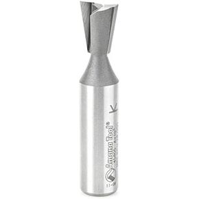 Amana Tool - 45805 Carbide Tipped Dovetail 10 Deg x 1/2 Dia x 5/8 x 1/2" Shank
