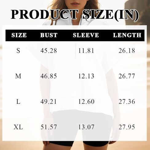Half Zip Hoodies For Womens Lulu Short Sleeve Pullover Tops Lemon Summer Oversized Sweatshirts With Pockets 2024 in Saudi Arabia