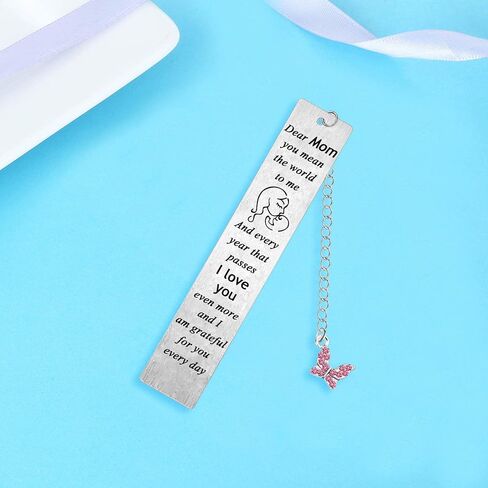 Dad Bookmark from Daughter Son Gift for Dad Fathers Day for Daddy Papa I Love You Dad Gifts Christmas Birthday Gifts for Dad Bookmark in Saudi Arabia