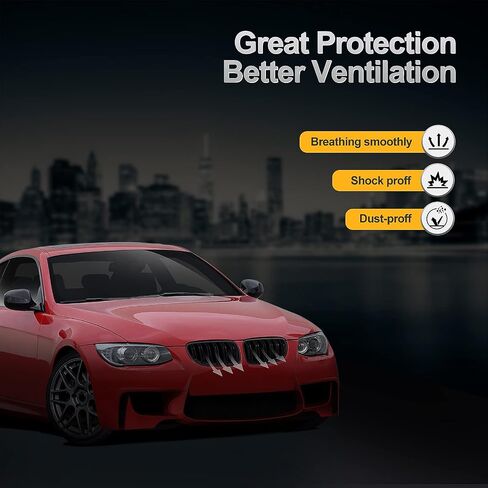 E92 Grille Grill، ATPOEN Front Grille Kindey لسيارات BMW 3 Series E92 E93 LCI Coupe 2011 2012 2013 أسود لامع (لا يناسب M3) in Kuwait